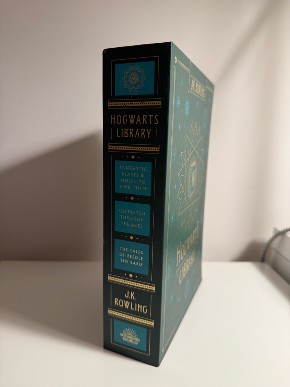 J.K. Rowling Hogwarts Library Hardcover - 3 Book Set - Picture 2 of 5